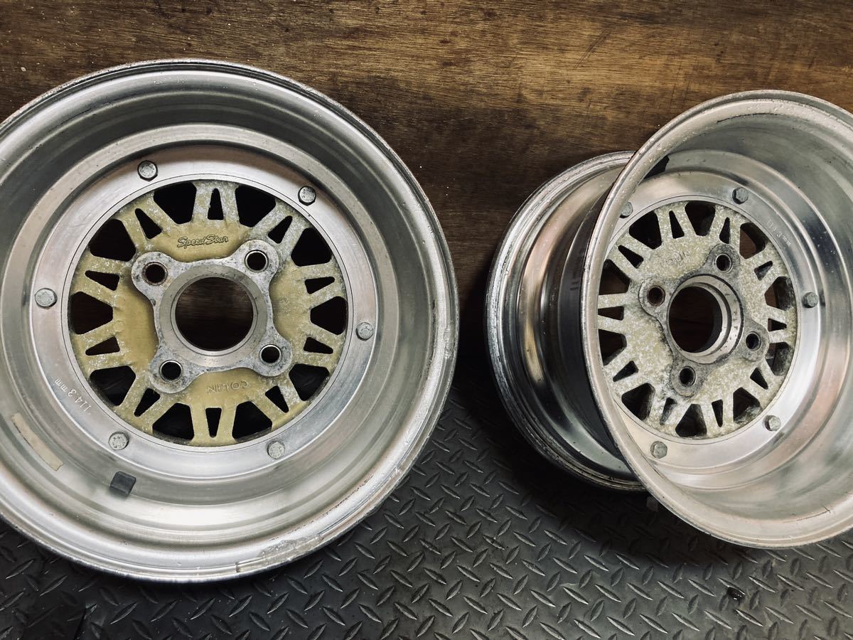 絶版品 当時物 旧車用SSR スピードスター スターシャーク 14in 7J ±0