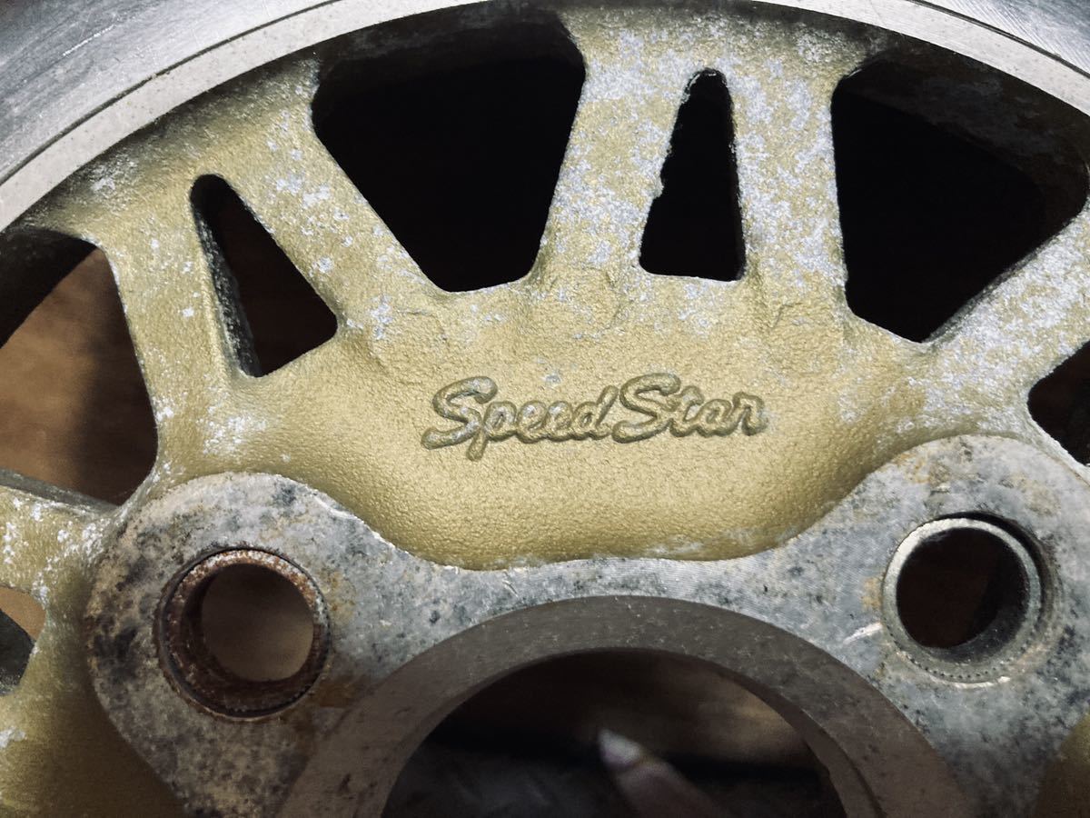 希少 旧車 SSR スピードスター SHARK シャーク COLIN 14インチ 約7J +0 