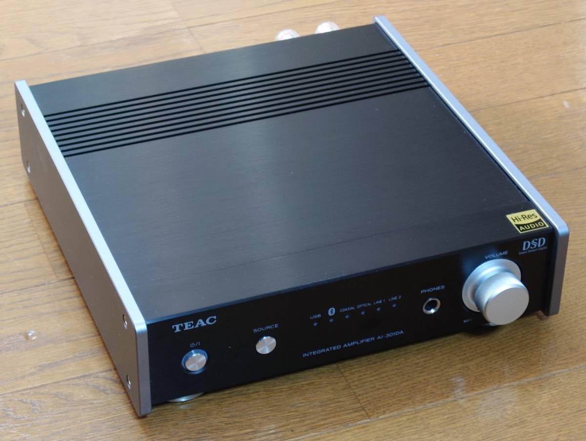 TEAC ステレオプリメインアンプ AI-301DA-B 2019年製 AI-301DA-Z⁄B USB