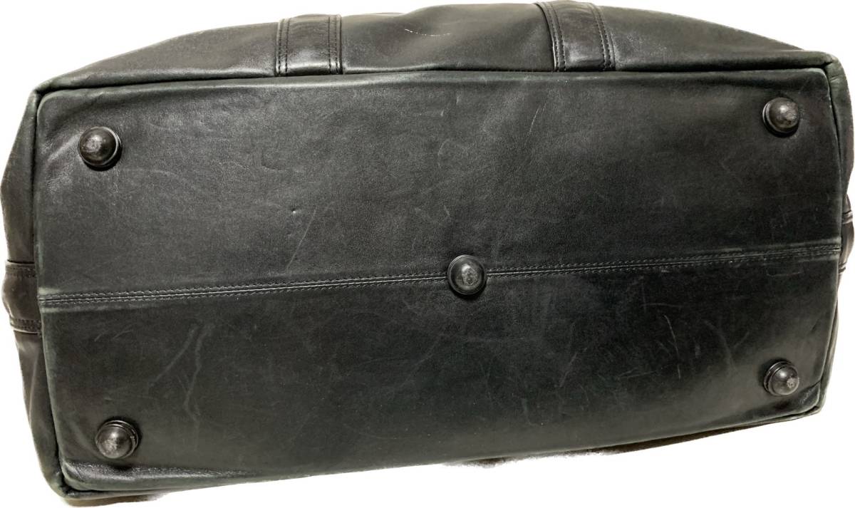 【美品希少】TUMI ボストンバッグ 黒 レザー 964D3 大容量 TUMI トゥミ 2way ボストンバッグ オールレザー ブラック 黒 大容量