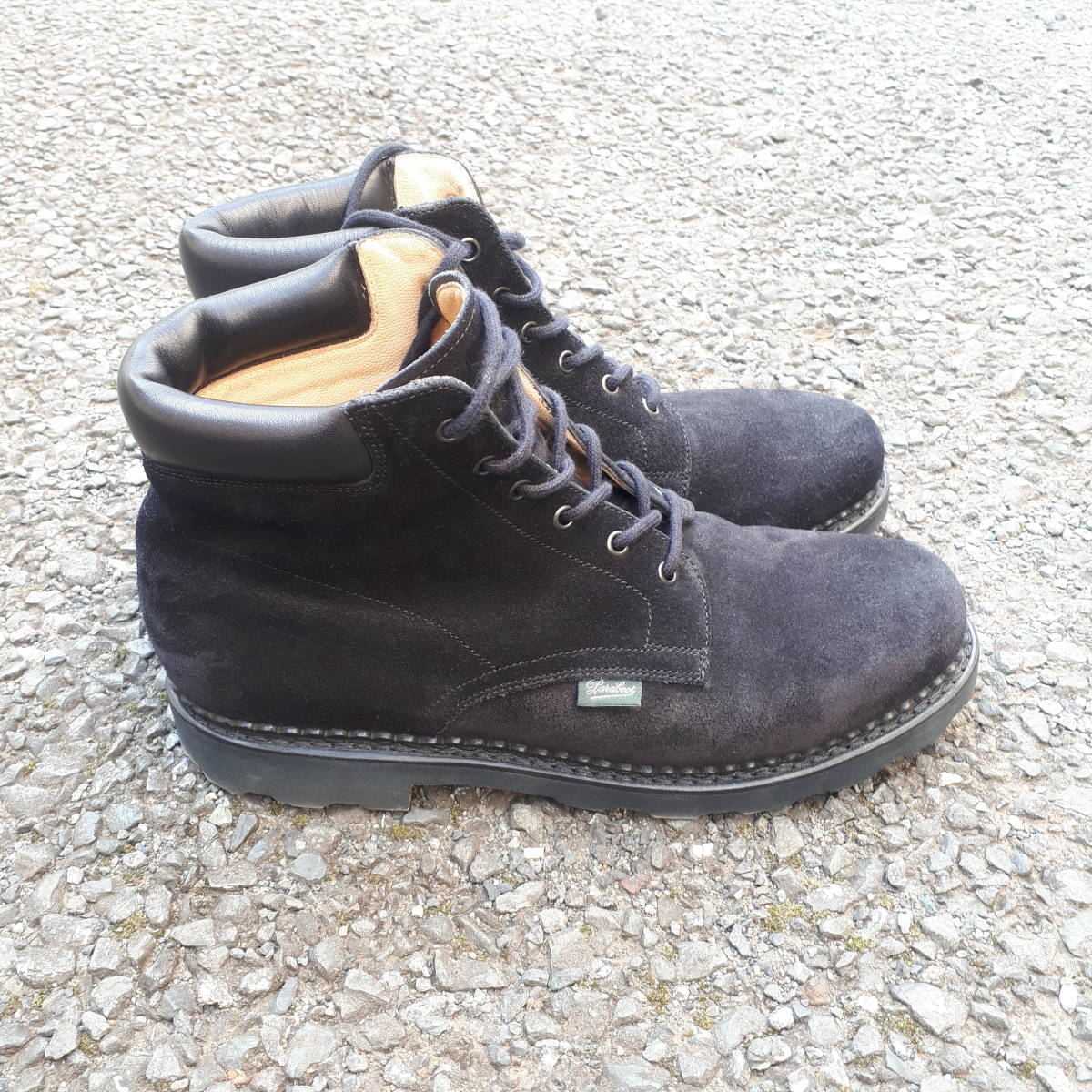 paraboot パラブーツ スエードレースアップブーツ 8h 27㎝ ベルジュ