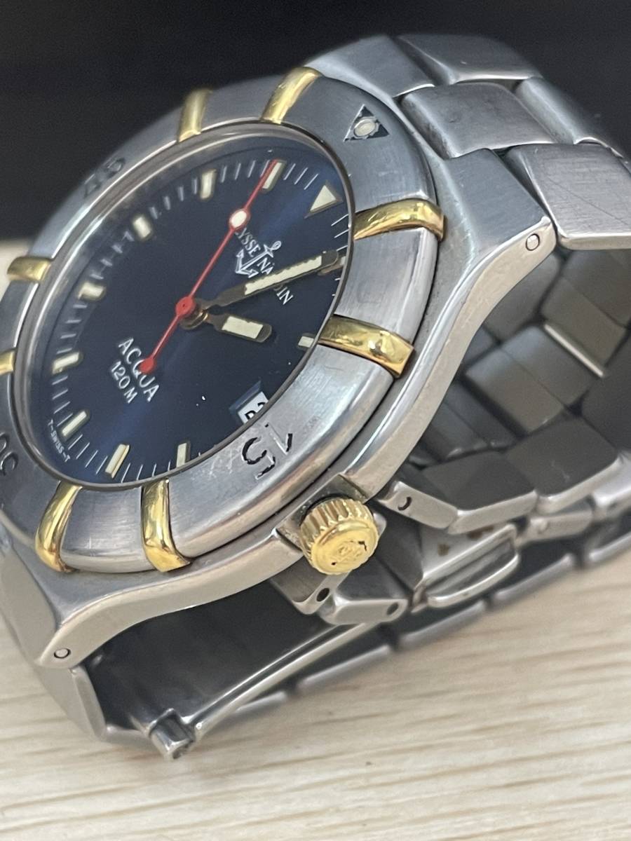 上7100 ユリスナルダン ULYSSE NARDIN 時計 アクア 54.26 120M 