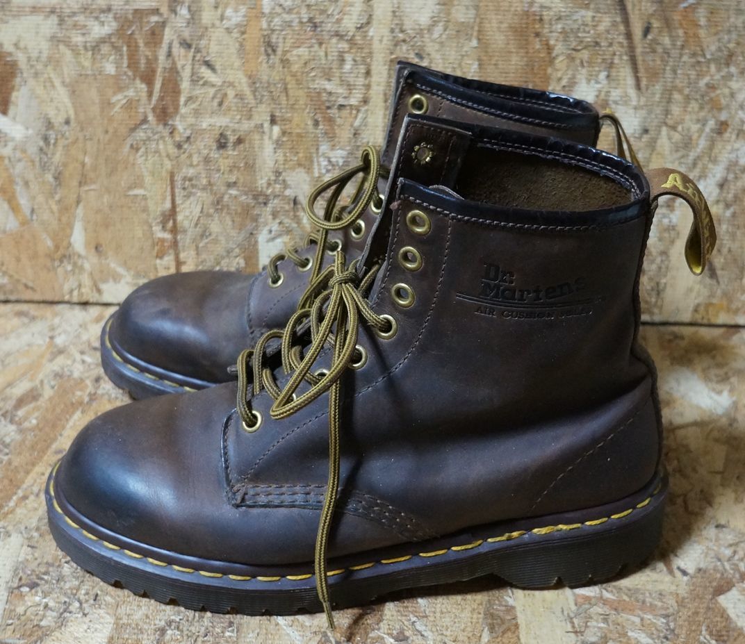 英国製 Dr.Martens 8ホールブーツ こげ茶 UK7 ドクターマーチン