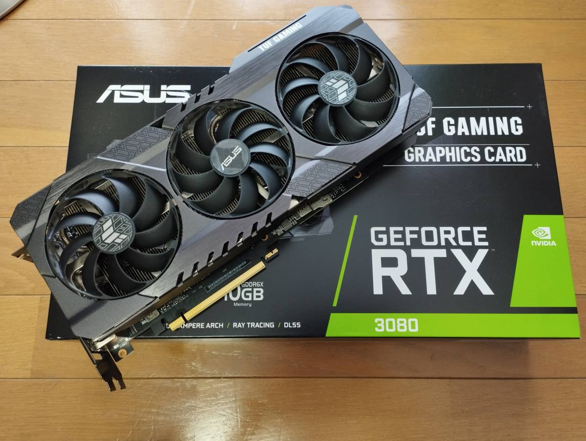 ASUS RTX3080(中古） TUF-RTX3080-O10G-GAMING(PCI Express)｜売買され
