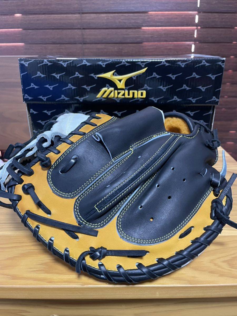 硬式用 ミズノプロ キャッチャーミット 湯もみ加工有り 硬式用 ミズノプロ キャッチャーミット 湯もみ加工有り ミズノプロ