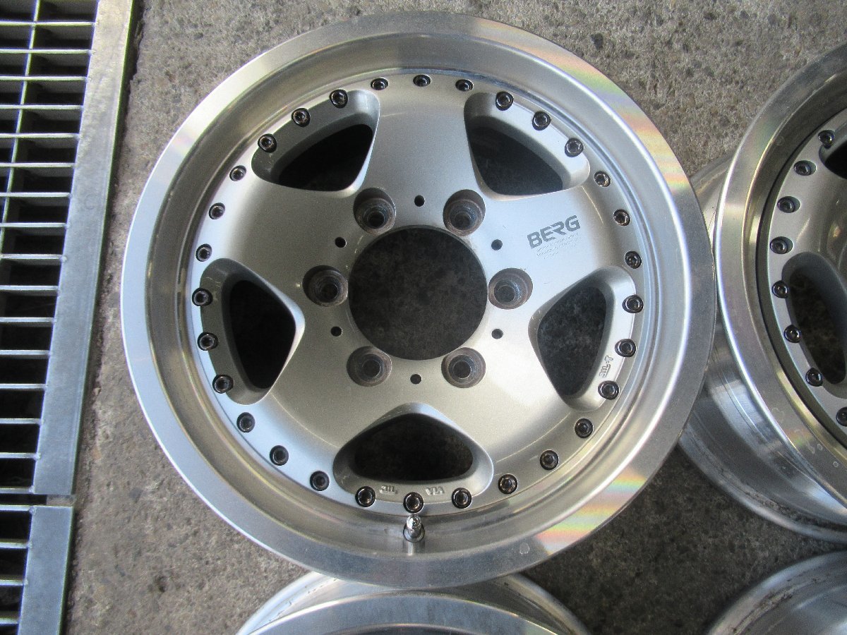 ハイエース等に】BRIDGESTONE(ブリヂストン) BERG(ベルグ) 15X6.5J(+29 
