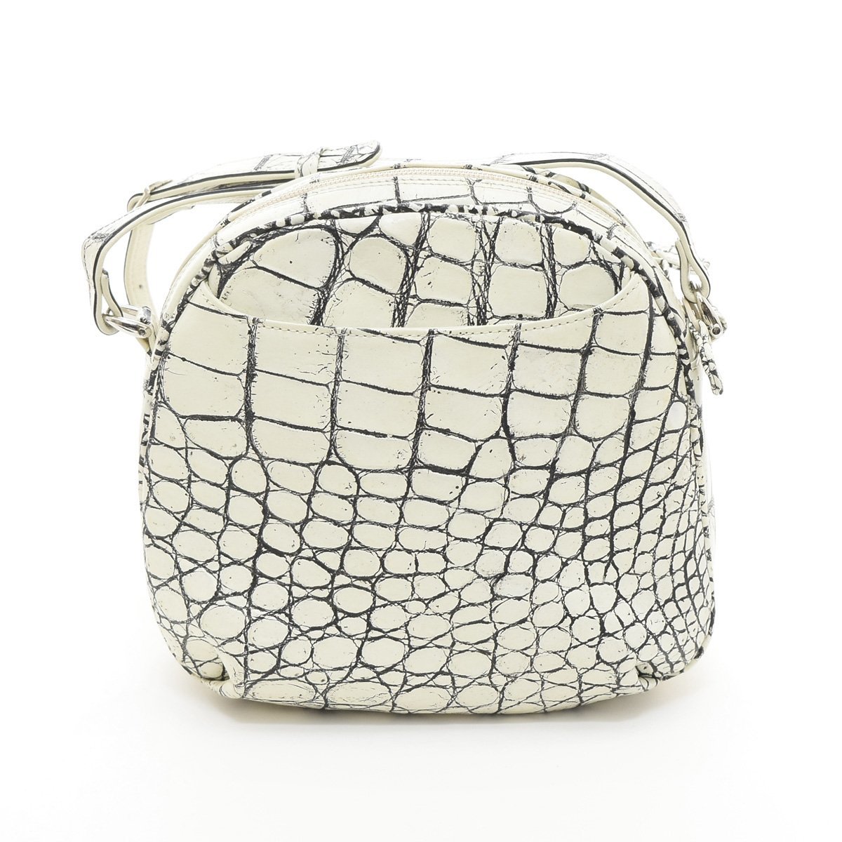 □464556 ショルダーバッグ JRA クロコダイル 目地染め レディース