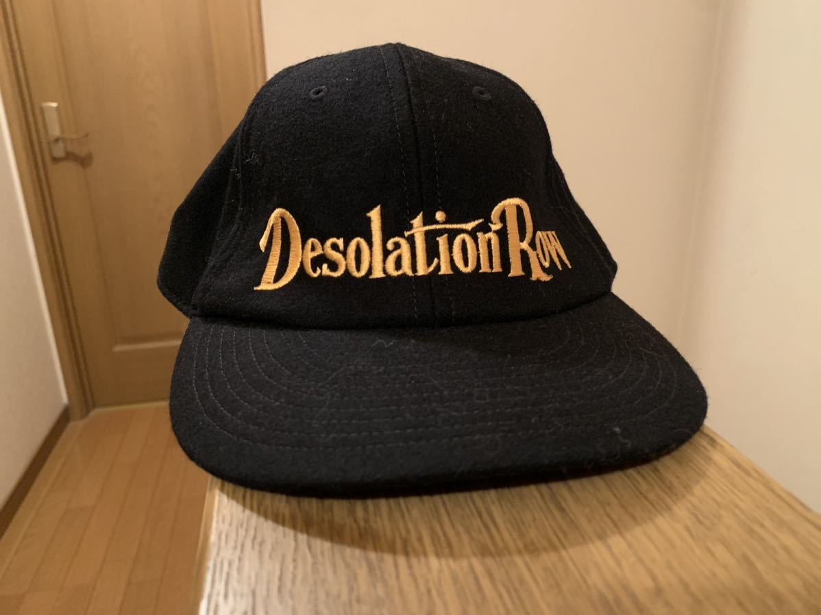 新品!Desolation Row LOGO (BLACKxORENGE)Wool Flannel フリーホイーラーズ Freewheelers SM 検)バーンストーマーズ ブートレガーズ