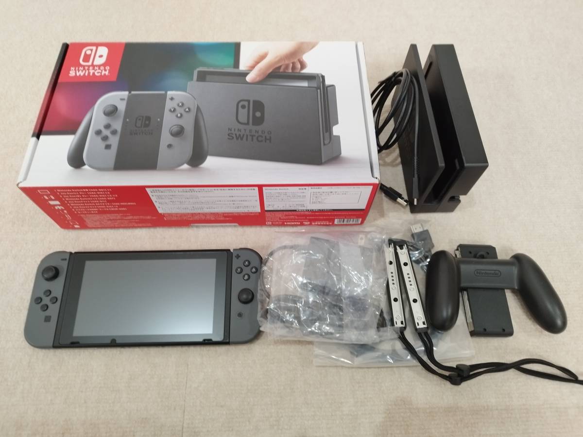 中古美品】Nintendo Switch(ニンテンドースイッチ) MOD.HAC-001 初期型