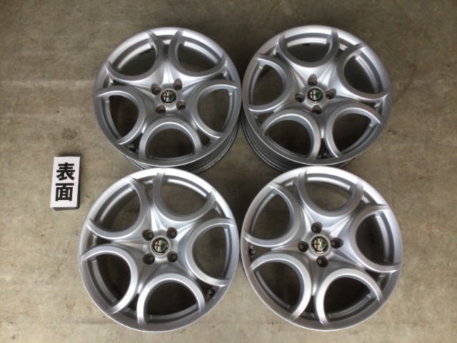 KBT G】アルファロメオ ミト MITO 17×7J＋39 PCD98 4穴 17インチ