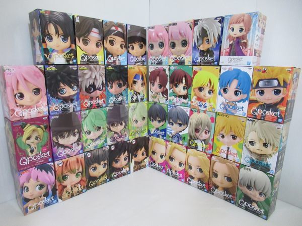 Qposket プライズ フィギュア 38個セット スパイファミリー ヒロアカ 鬼滅の刃 チェンソーマン 東リベ Q posket 大量処分 まとめ売り