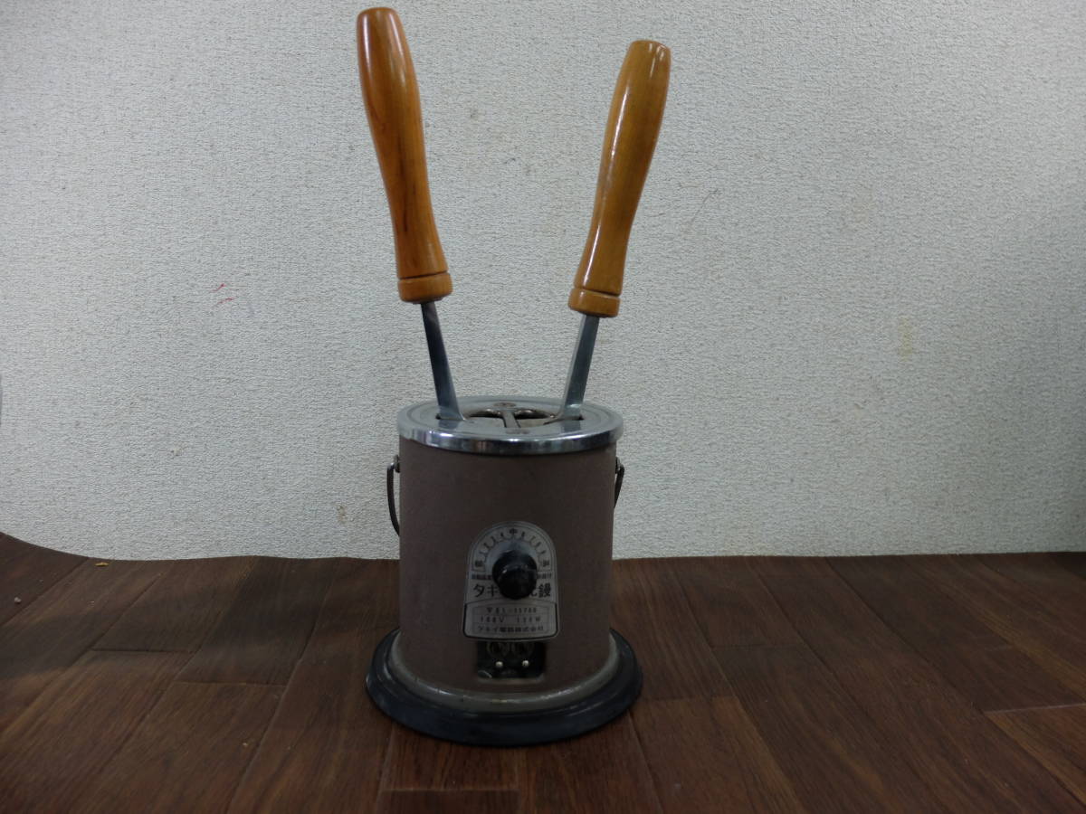 タキイ和裁電化鏝 100v 和裁用こて2丁A - 2丁たて 和裁電化こて 1台