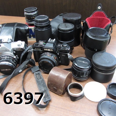 FK-6397 ミノルタ カメラ レンズ X-700 SR-7/Zoom 100-300mm PF f2.8 