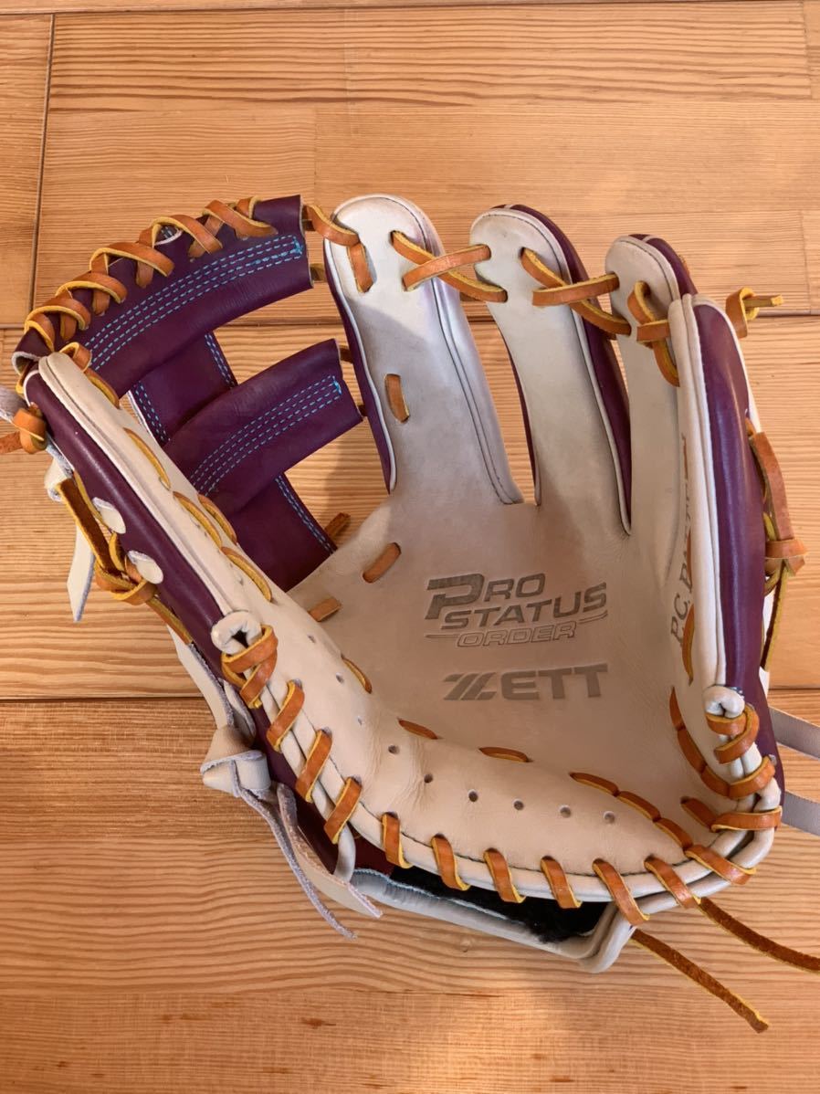 ゼット プロステイタス 軟式グラブ オーダーセレクト 吉川尚輝 内野手