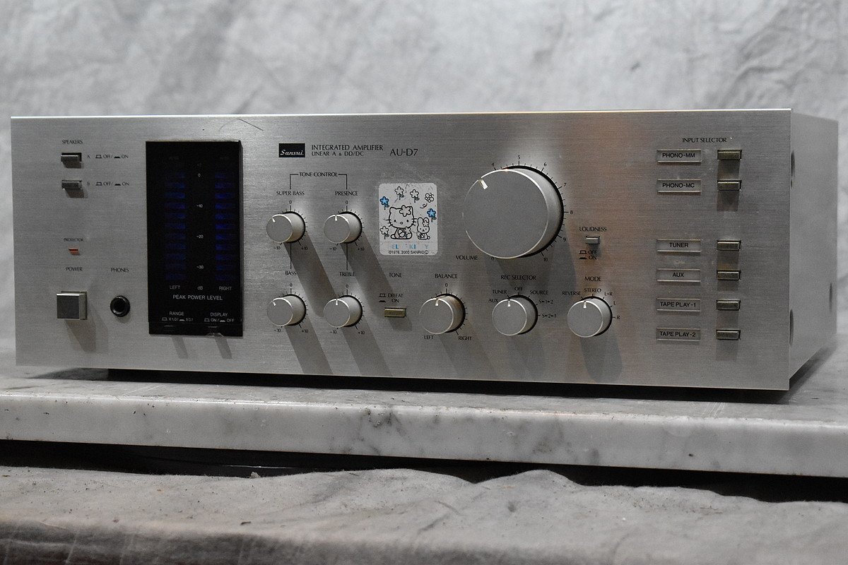 Yahoo!オークション - SANSUI/サンスイ プリメインアンプ AU-D7【難