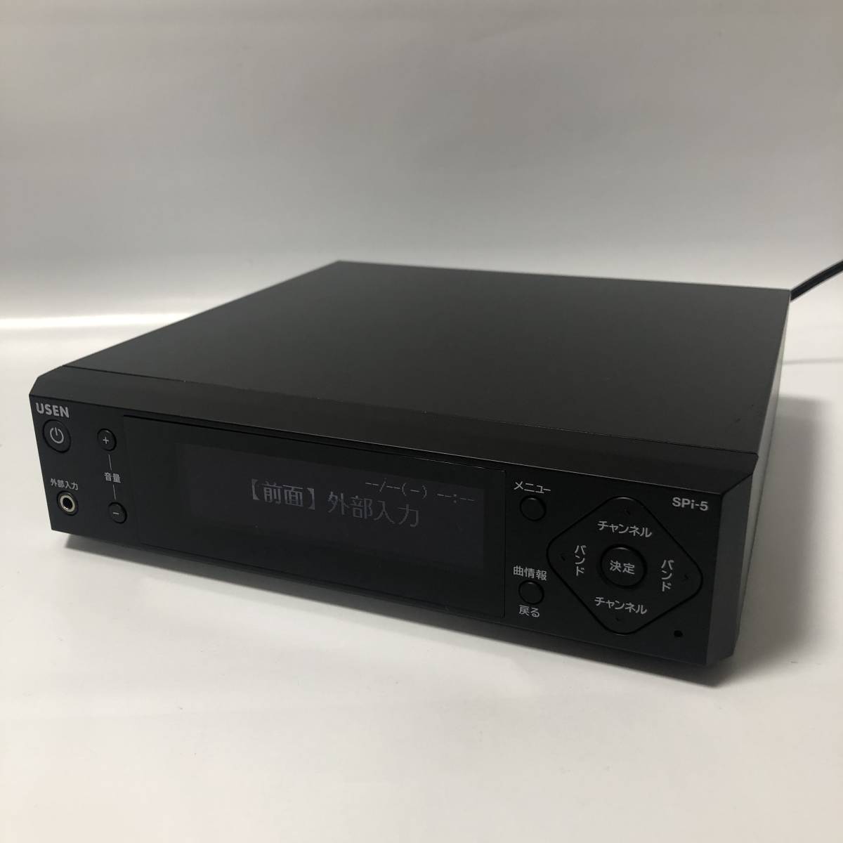 USEN 有線 チューナー SPi-5 通電のみ確認済(チューナー)｜売買されたオークション情報、yahooの商品情報をアーカイブ公開 ...