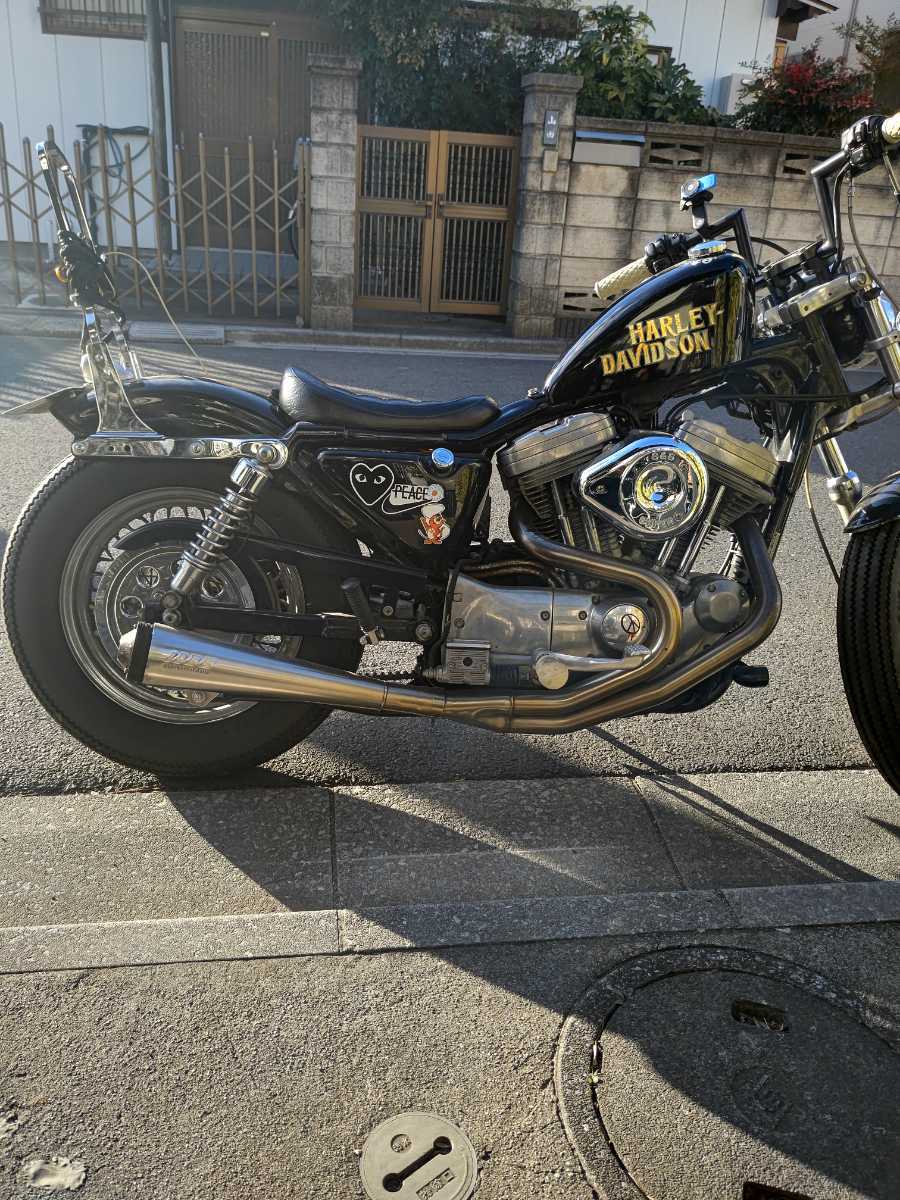 スポーツスター エボ スーパートラップマフラー 03まで スーパー