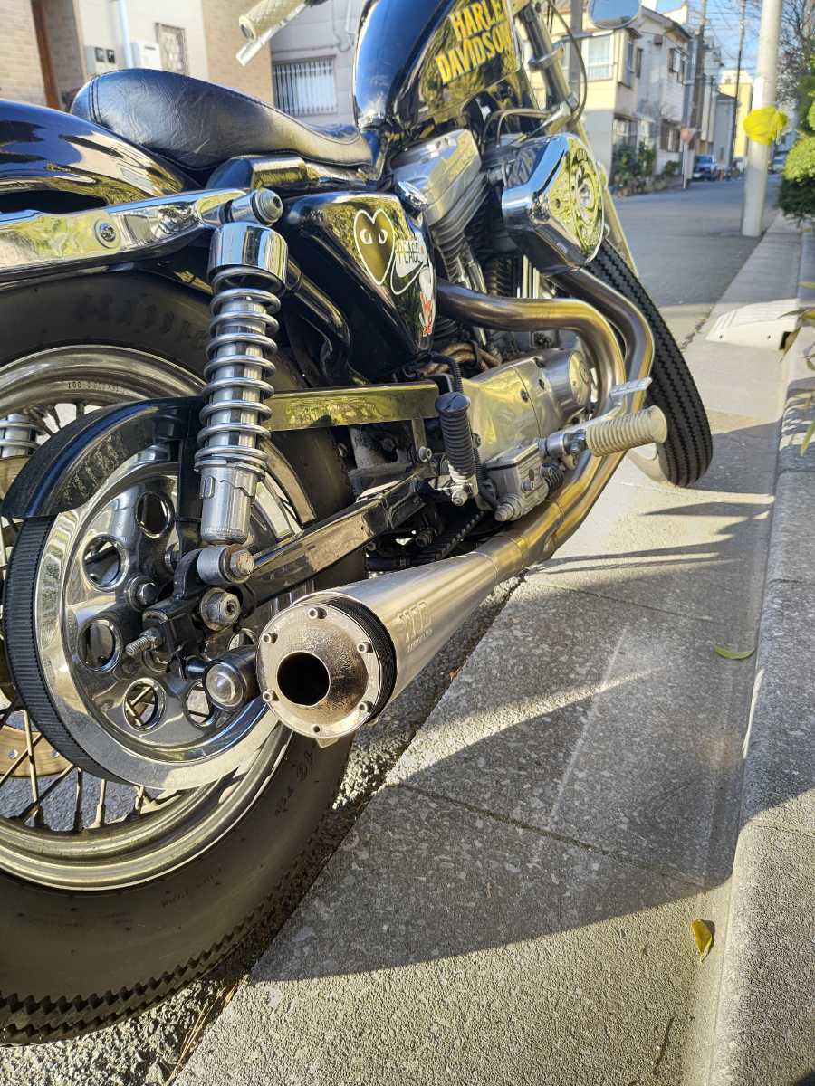 〜03スポーツスター　スーパートラップマフラー スポーツスター エボ スーパートラップマフラー 03まで スーパー