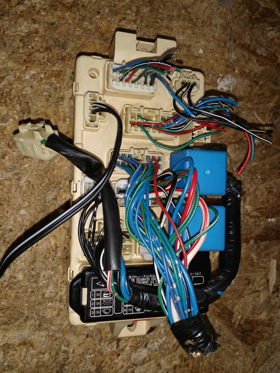 H58A パジェロミニ 室内ヒューズボックス ETACS MR538261 送料込み K4 H58A パジェロミニ | MT エタックス 中古パジェロミニ