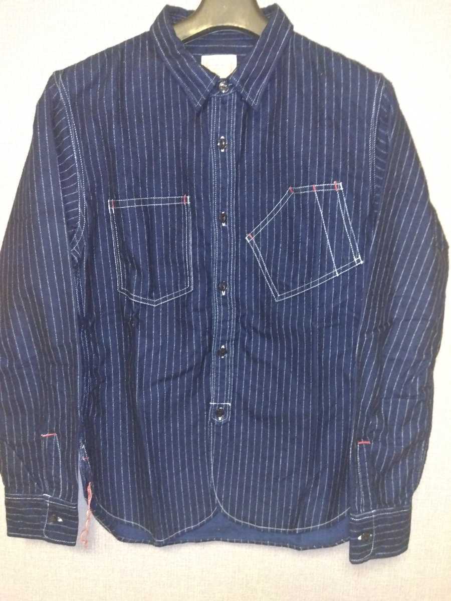 児島ジーンズ ウォバッシュ ストライプ KOJIMA GENES - 児島 13oz
