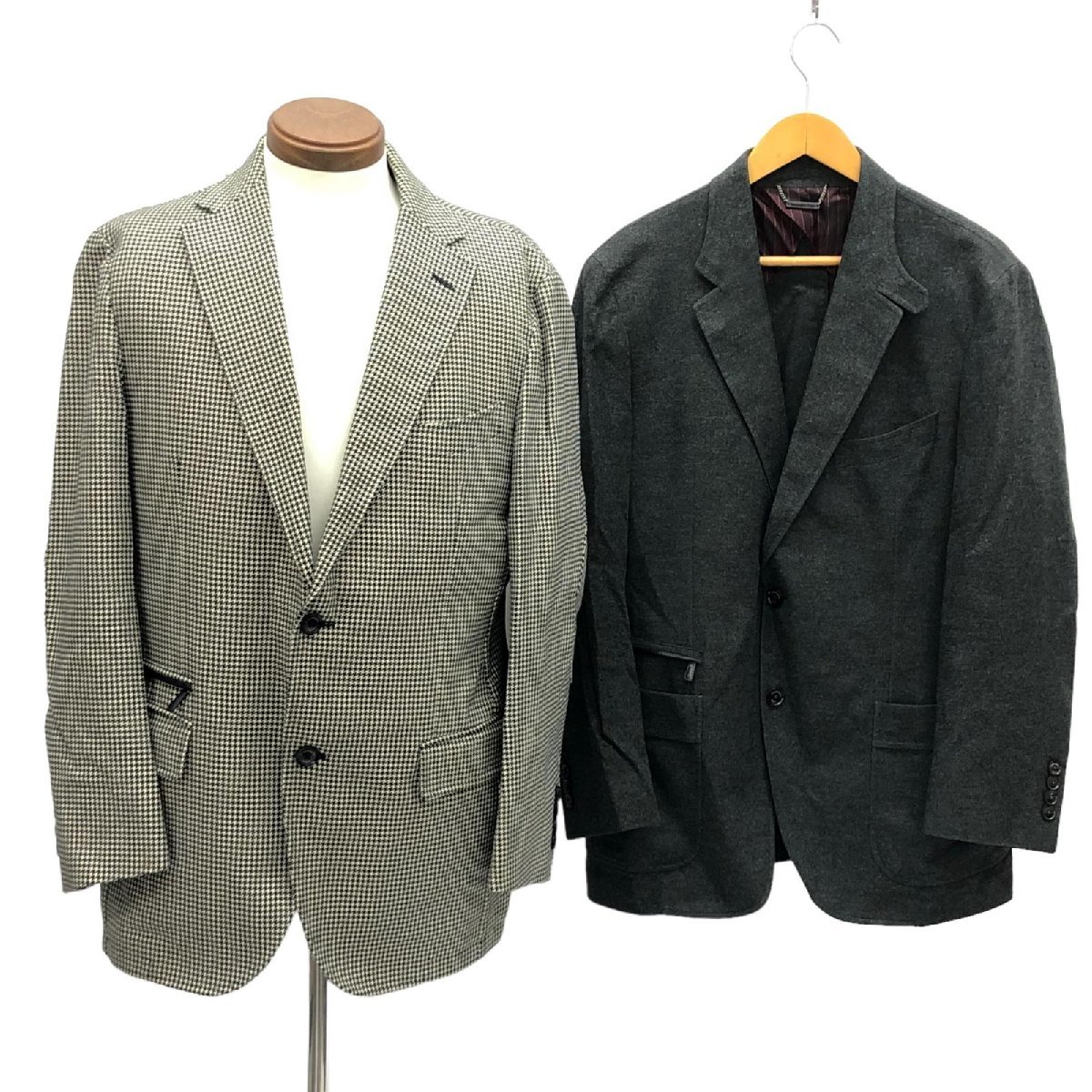 エルメネジルド ゼニア ジャケット 7-50C 2点セット