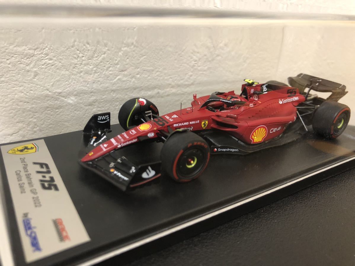 ルックスマート フェラーリ F1-75 C.サインツ jr 2022 バーレーンGP 1