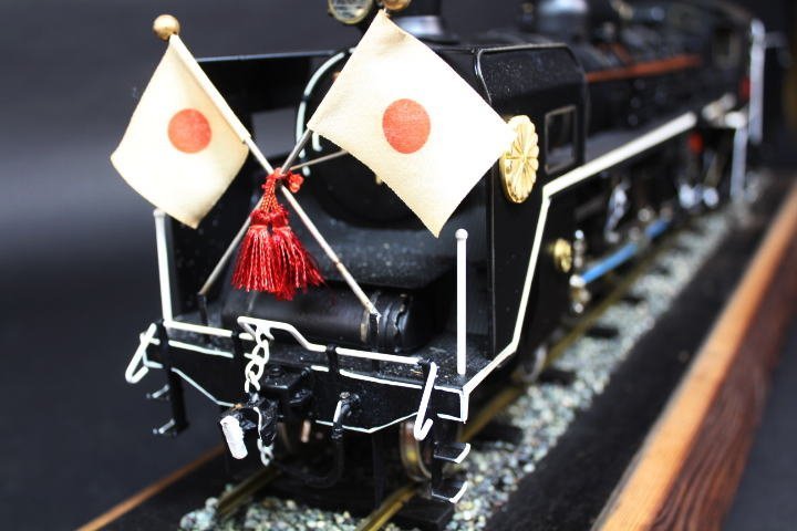 C571SL 蒸気機関車(模型) C51 国有鉄道退職記念品 蒸気機関車