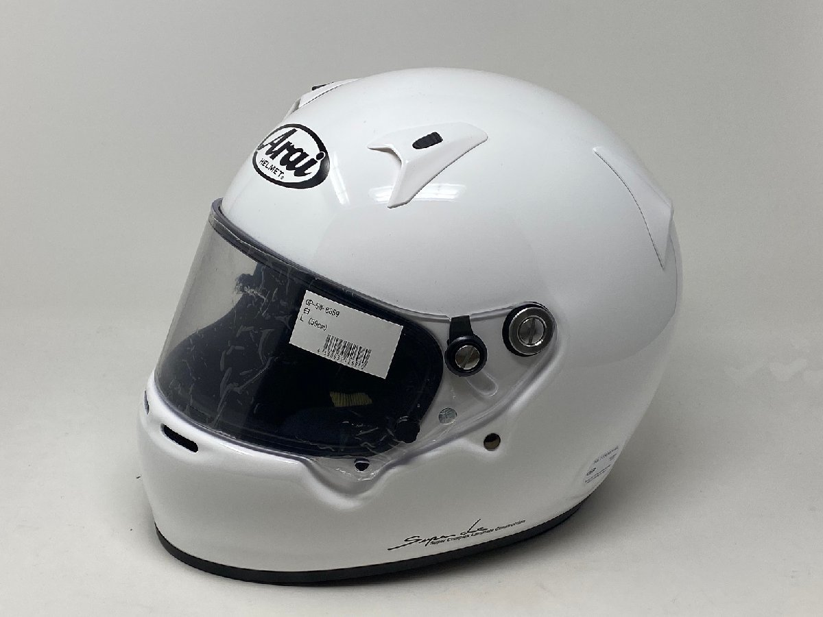 アライ ヘルメット GP-6S 8859 (サイズ：L/59cm) ホワイト セーフティ