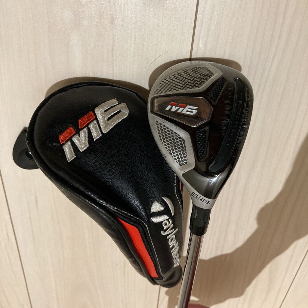 ゴルフ 【美品】TaylorMade M6 5u/25°(R)ユーティリティクラブ