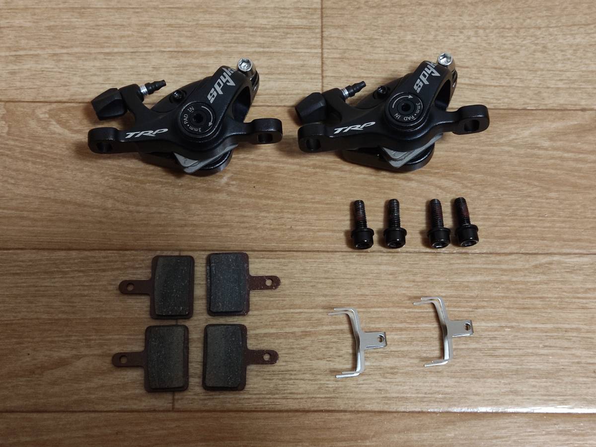 TRP SPIKE 機械式ディスクブレーキ ポストマウント MTBレバー用
