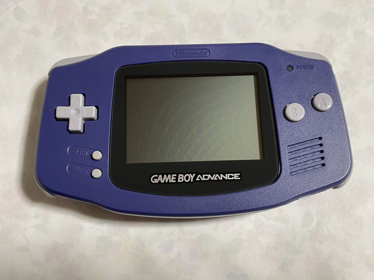 ゲームボーイアドバンス GBA バイオレット
