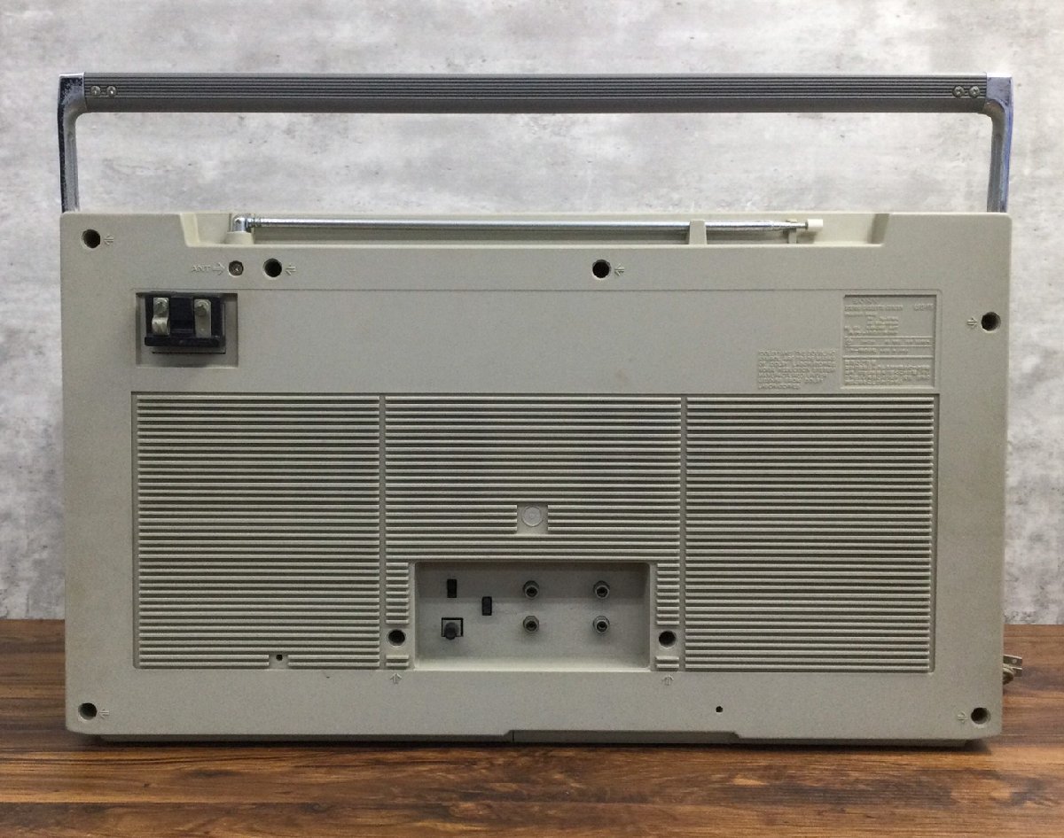 1円～ □【現状品】 ソニー SONY カセットデッキ FM AM ラジカセ 