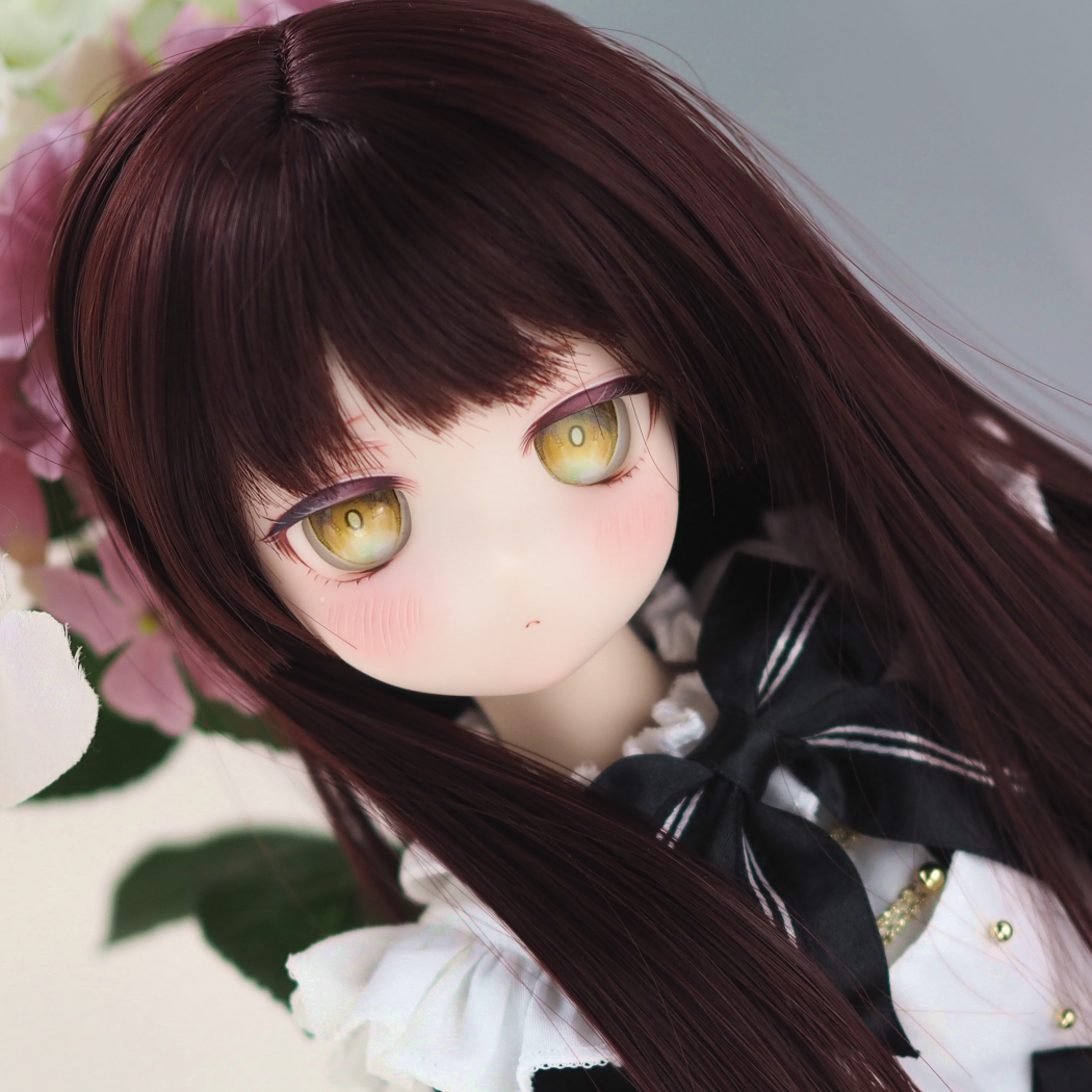 【あおた】DDH-29 カスタムヘッド セミホワイト肌＋試作レジンアイ