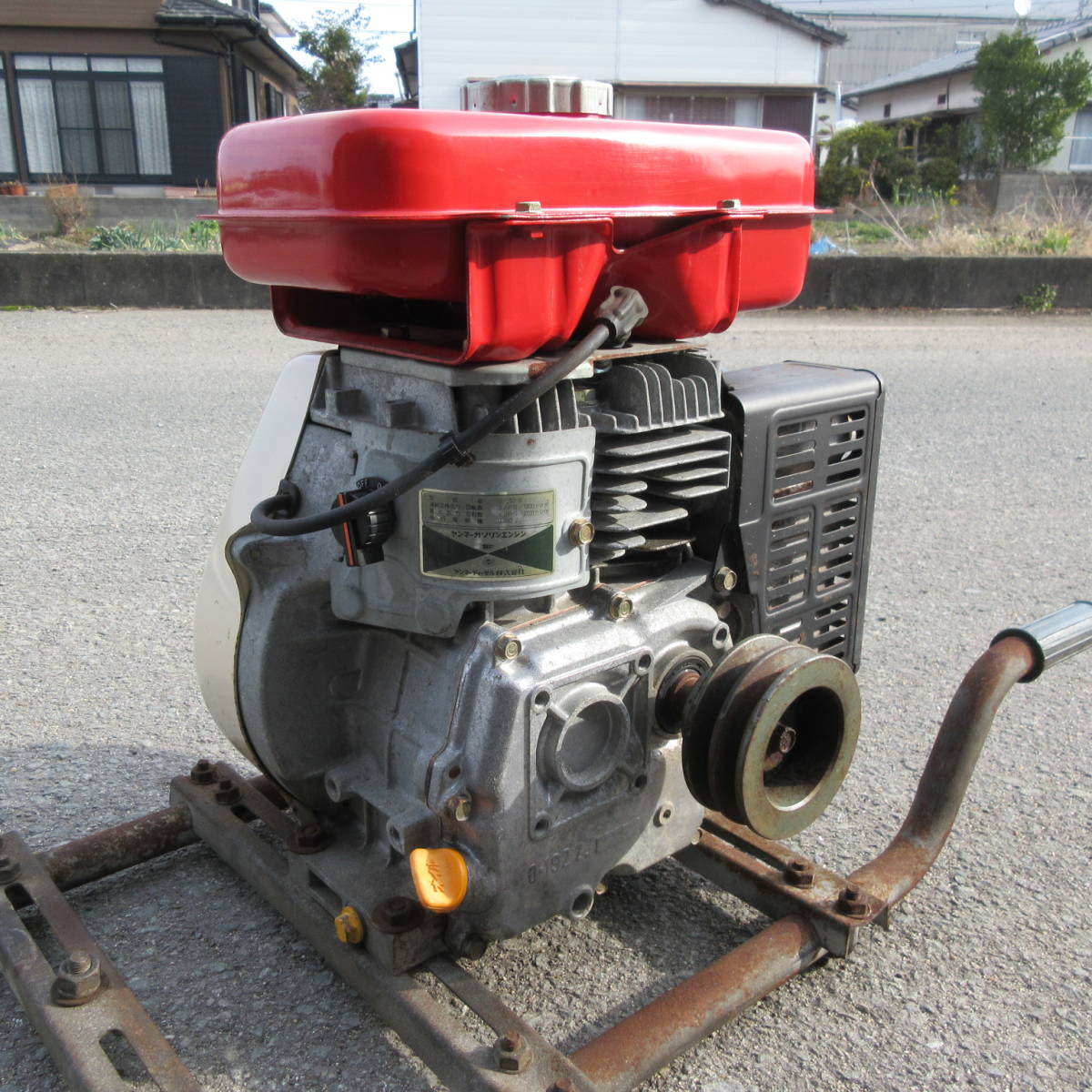 福岡発〉 ヤンマー ガソリンエンジン GE50-S 中古 5馬力 おみこし動噴 