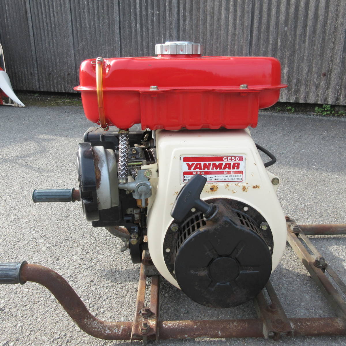 福岡発〉 ヤンマー ガソリンエンジン GE50-S 中古 5馬力 おみこし動噴 