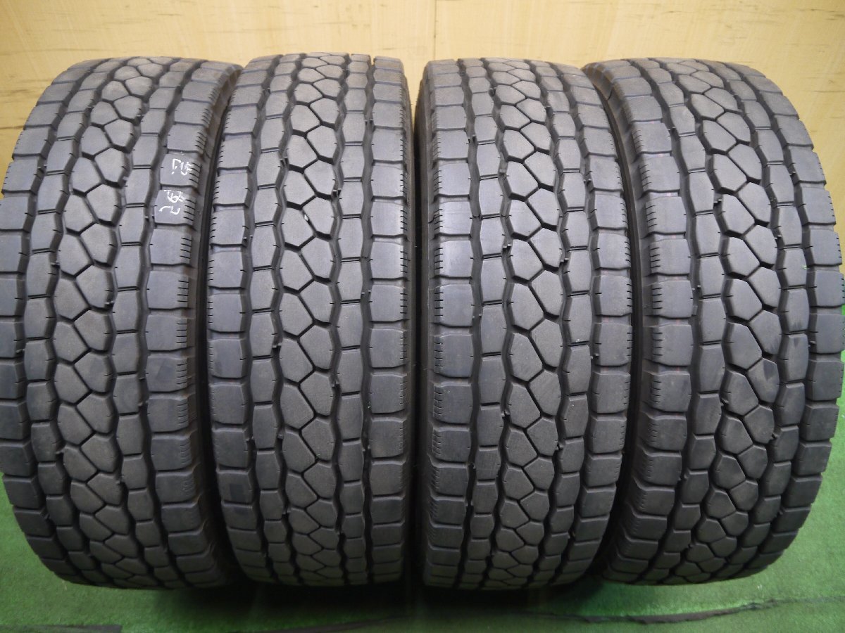 バリ溝！22年！9分☆トラック タイヤ 245/70R19.5 136/134J