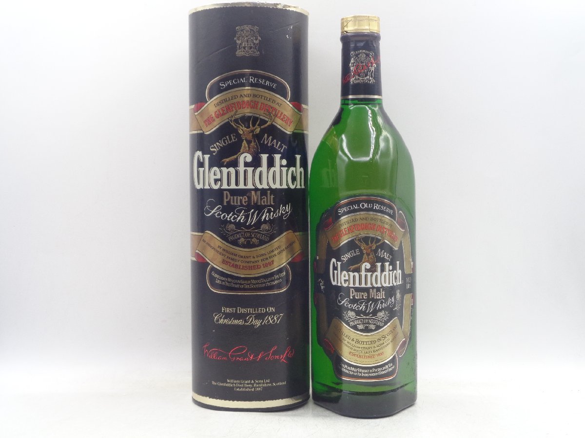 【未開封・旧ボトル】グレンフィディック スペシャルリザーブ シングルモルト GLENFIDDICH PURE MALT グレンフィディック スペシャルリザーブ ピュア