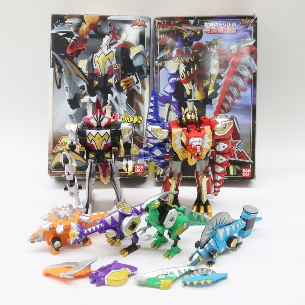 バンダイ 爆竜戦隊 アバレンジャー DX 爆竜合体 アバレンオー キラーオー アクションシリーズ まとめて セット 