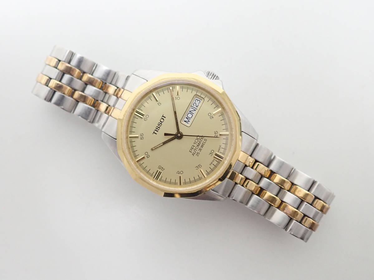 TISSOT/ティソ/PR100/メンズ時計/自動巻き【中古品】【タイミング調整 