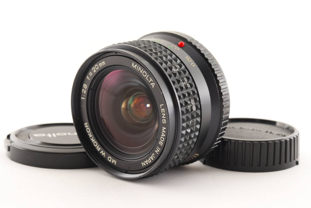 MD 20mm F2.8 MINOLTA ミノルタ ◇やや難あり◇ミノルタ Lens PAY f⁄