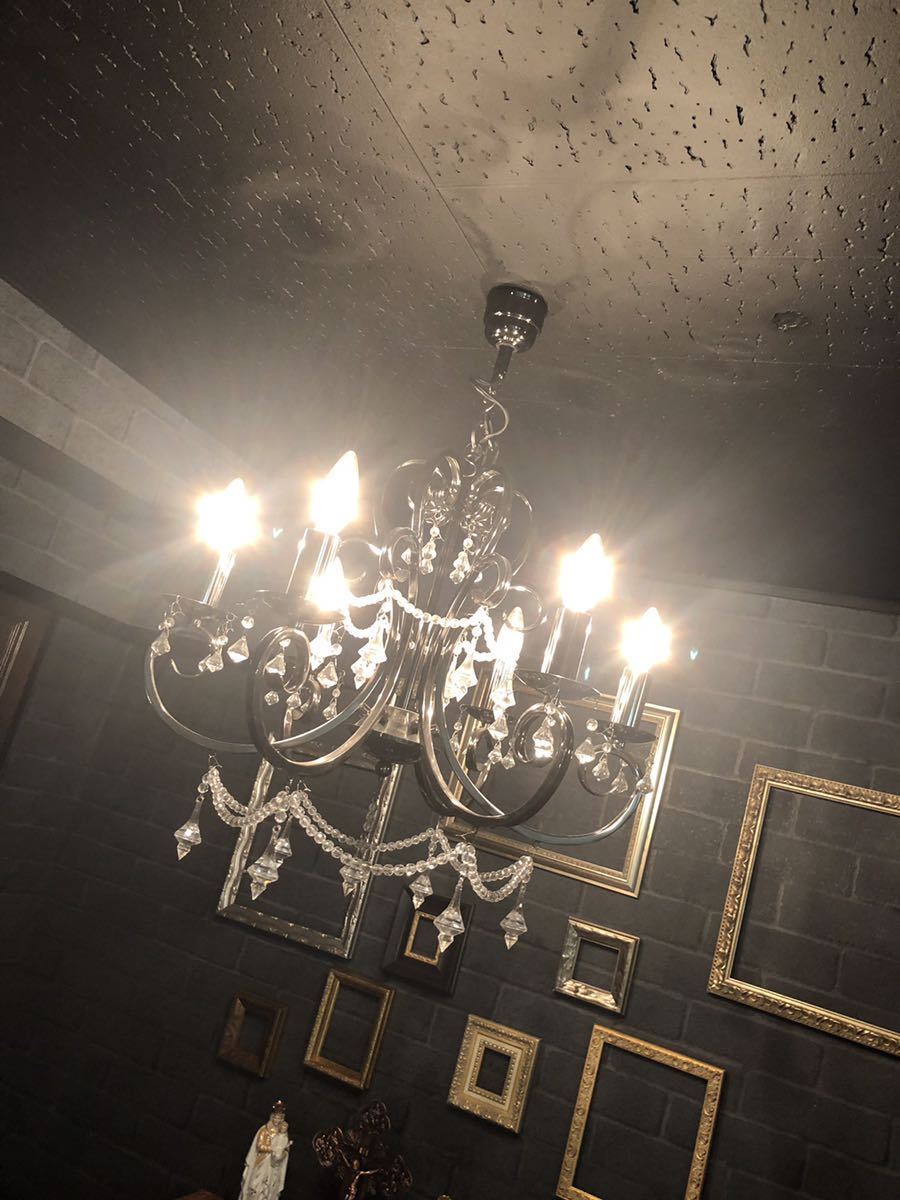 直接引き取り限定！ ODELIC オーデリック 廃盤！シャンデリア　レトロ　アンティーク2011年製　西洋　洋風　中世　エレガント　ライト