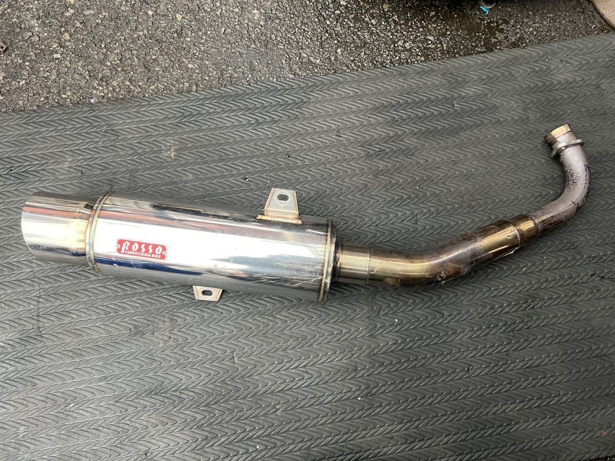 ROSSO バイクマフラー マジェスティ用⁉️ ロッソ ロッソ 02-007