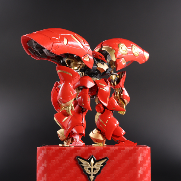 ガンダムアーティファクト3 キュベレイMk-Ⅱ プルツー専用機 塗装済