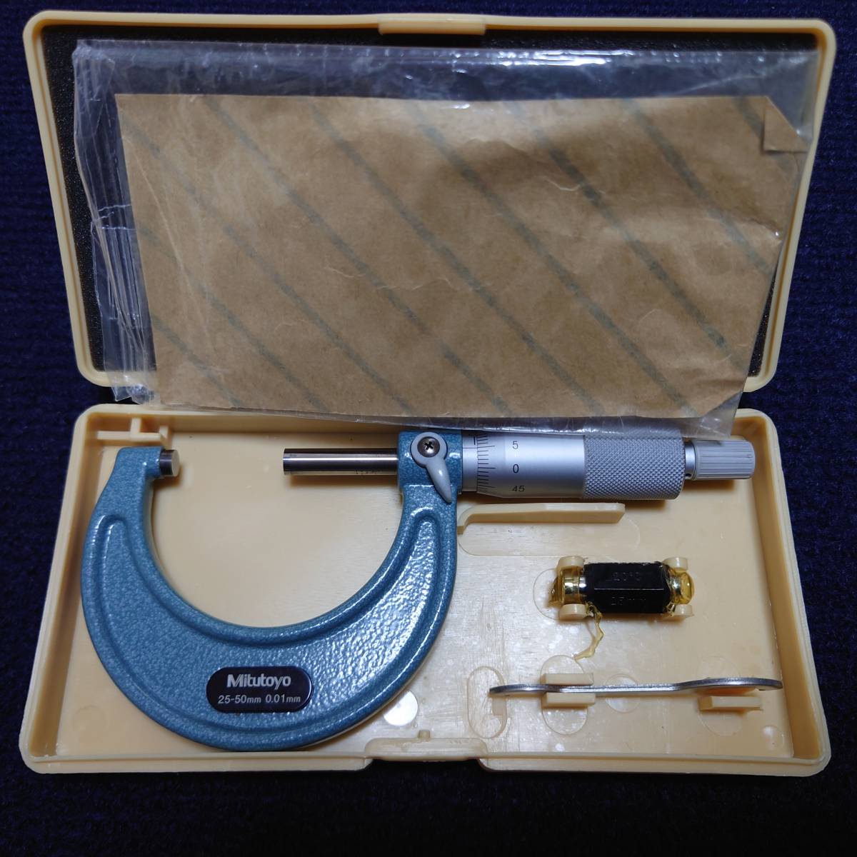 【ミツトヨ】外側マイクロメータ M110-50 ☆美品☆送料無料☆