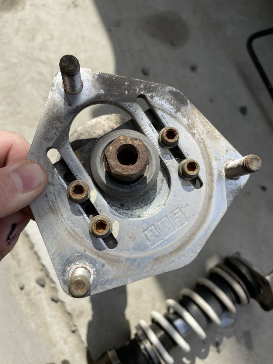 HKS 車高調 ハイパーマックス3 S14，S15シルビア用 フロント2本