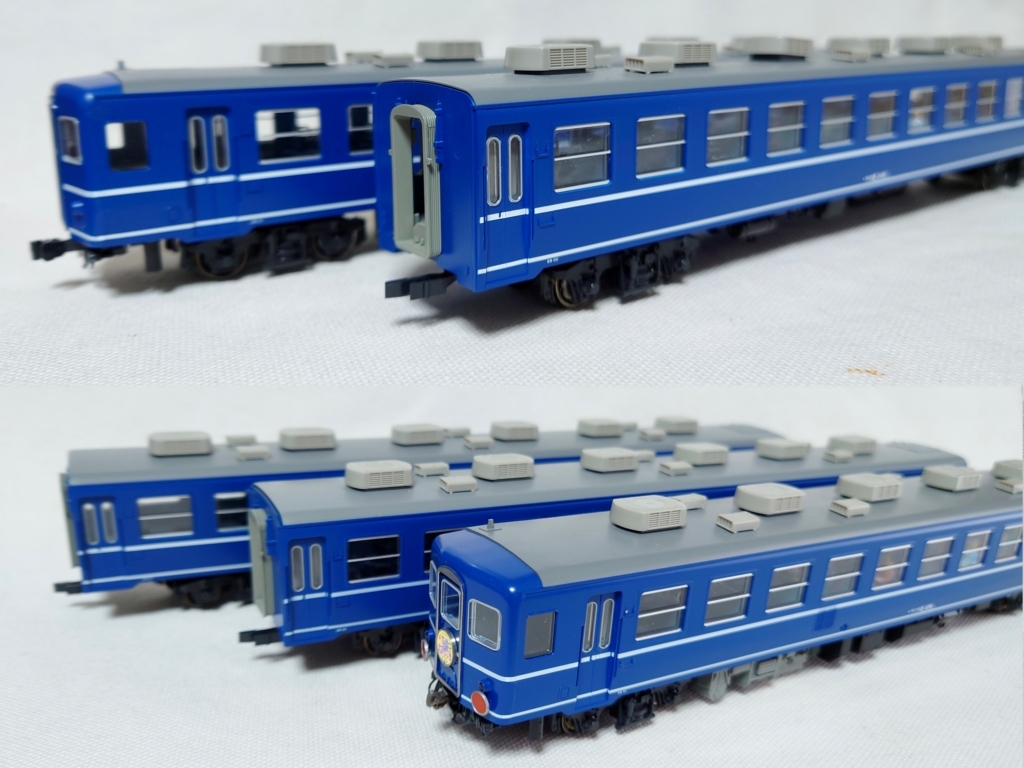 SL北びわこ号 KATO C56 160 ＋ 12系客車 【塗装・改造品、室内灯