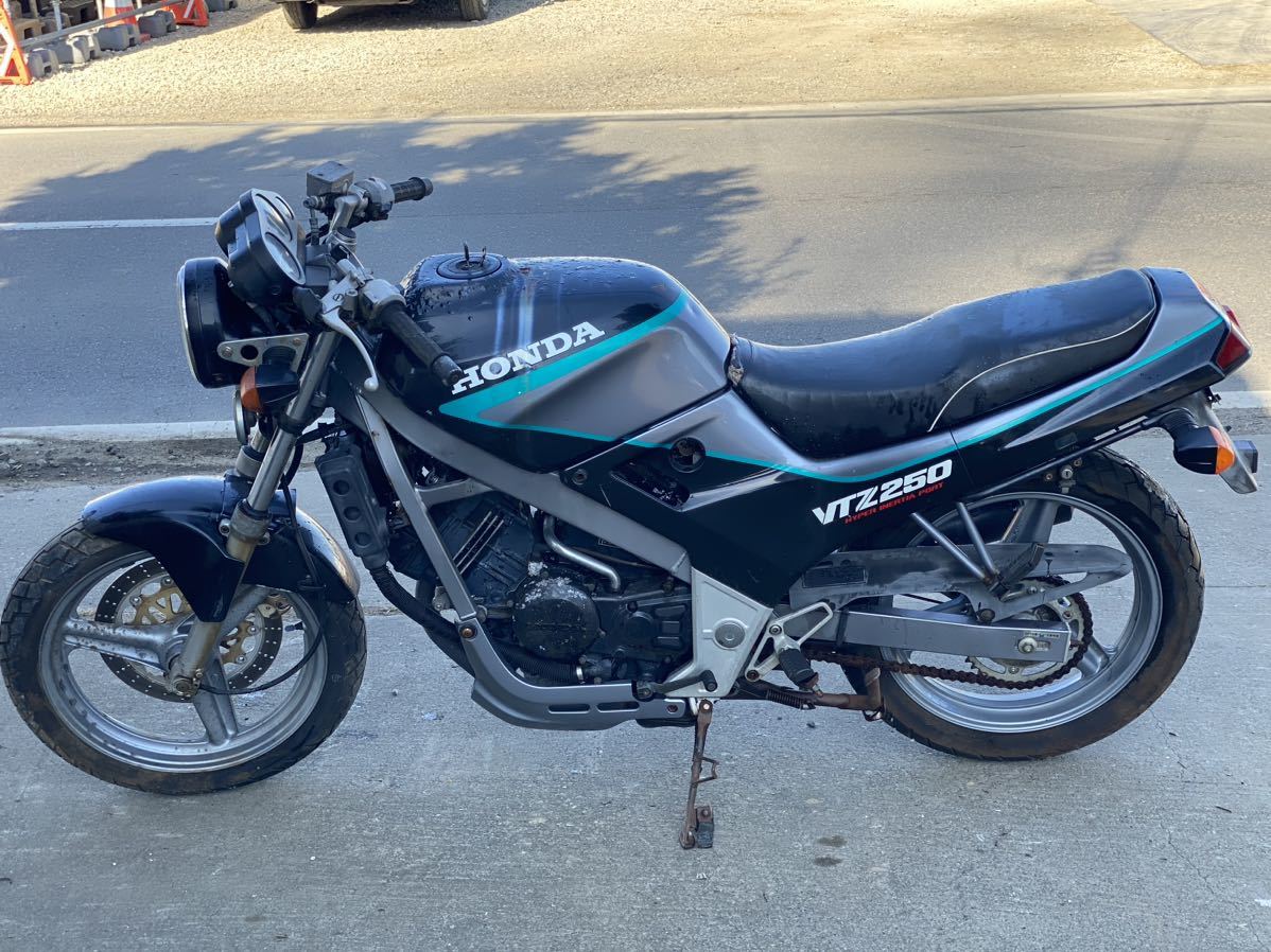 ホンダ VTZ 250 部品取り/ 書類無し/千葉県より Yahoo!オークション