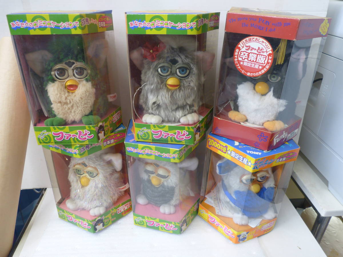 ○ファービー 4体セット 動作未確認※ジャンク□80 トミー(TOMY