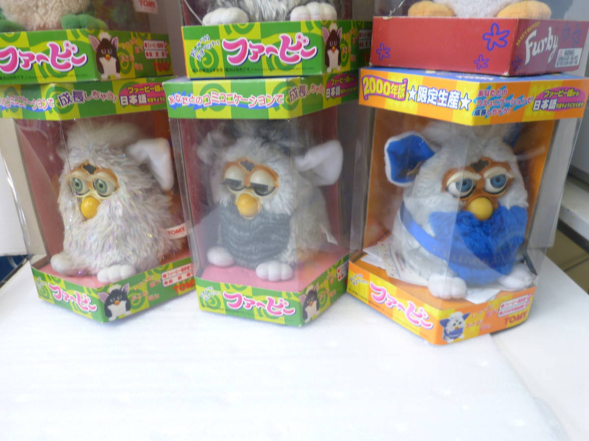○ファービー 4体セット 動作未確認※ジャンク□80 トミー(TOMY