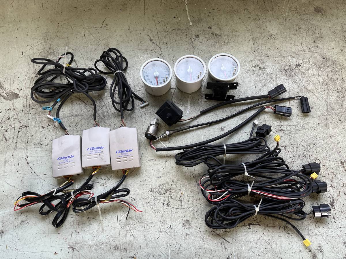 Greddy トラスト グレッディ 追加メーター ブースト・油圧計・油温計